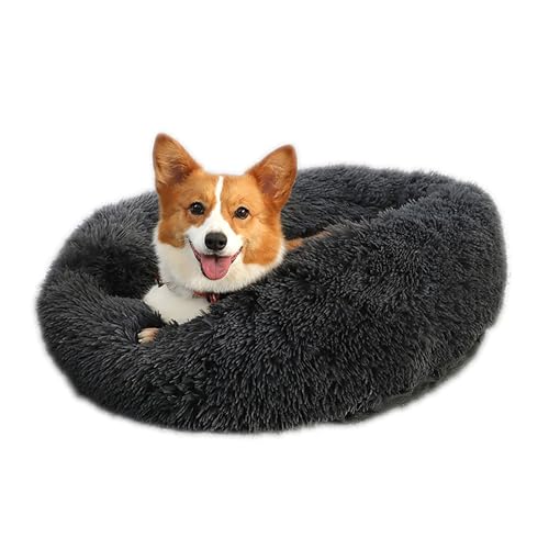 SMBAOFUL Flauschige Haustier-Hundebetten, Hundebett für mittelgroße Hunde, orthopädische Hunde-Sofabetten für übergroße Couch-Design, maschinenwaschbarer Plüsch, Katzenbetten und Haustierbetten von SMBAOFUL