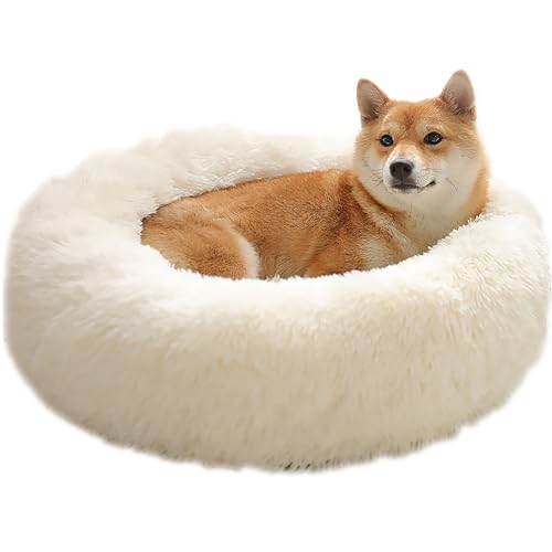 SMBAOFUL Flauschige Hundebetten für Haustiere, Hundebett für mittelgroße Hunde, orthopädische Hundesofabetten für übergroße Couch-Design, maschinenwaschbarer Plüsch, Katzenbetten und Haustierbetten von SMBAOFUL