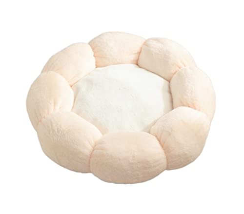 SMBAOFUL Haustiernest Hundebett Katzenbett Hundebettwäsche Haustierbett Hund Katze Weiches Welpensofa Donut Nest Bettkissen Zwinger (B Durchmesser 40 cm) von SMBAOFUL