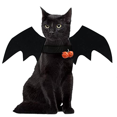 Sarekung Halloween Haustier Kostüm Fledermaus Flügel Cosplay Hund Kostüm Katze Kostüm für Party von SMDARROY