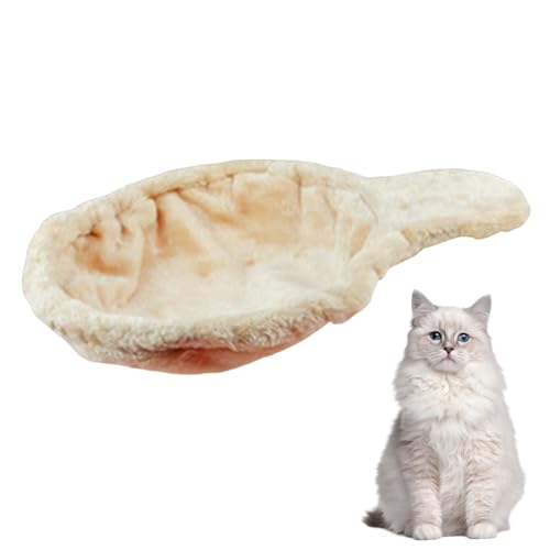 Katzen Hängematte Katze Katzenschaukel 30 cm hochgezogene Katzenbett Löffel Form großer Katzenbaum KatzenhäNgematte weiche kratzfeste Katzen Hang Hangbett Waschbar leicht zu installieren Cat Hammock von SMELEYOU