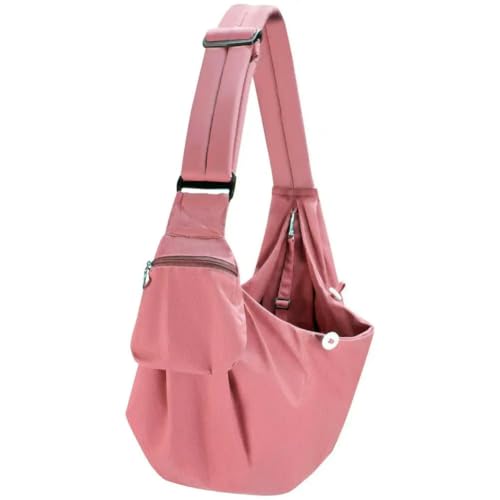 Haustiertasche, Kuriertasche, bequem, große Kapazität, kratzfest, Haustier-Transporttasche, Handtasche, Rosa von SMMZRF