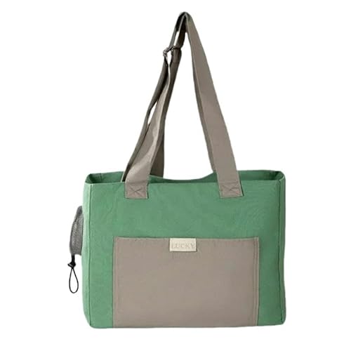 Haustiertasche aus Segeltuch für Haustiere, tragbare Reisetasche, Katze, Hund, Outdoor-Handtasche für kleine Haustiere, D-M von SMMZRF