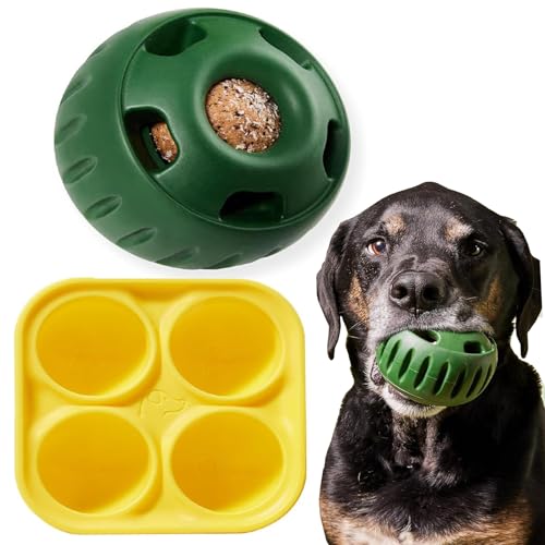 Schleckball Für Hunde Interaktives Hunde Leckerli Ball Spielzeug Futterball Für Hunde Leicht Zu Reinigen Interaktives Hundespielzeug Silikon In Lebensmittelqualität Ist Sicher Und Ungiftig von SMTelegance