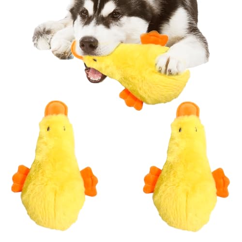 2 Pcs Anti Stress Ente Hund Anti Stress Ente FüR Hunde Pfotenmond Ente Hundespielzeug Ente Anti Stress Spielzeug Hund Antistressente FüR Hunde Ente Hundespielzeug Pfotenstern Anti Stress Ente von SNONESIY