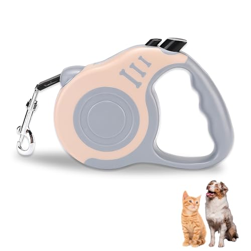 5M Rollleine Hundeleine Ausziehbar, Hochwertige Retractable Dehnbare Hundeleine Ausziehbare Automatische Hundeleine Ausziehbar Dog Leash Hunde leicht Einziehbar von SNSYGN