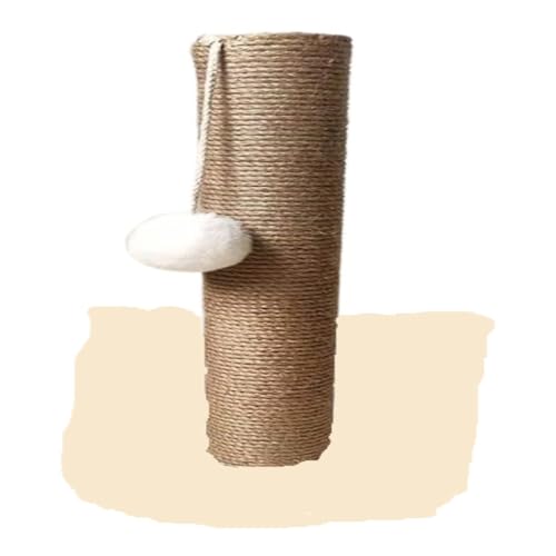 Kratzbaum FüR Katzen Katzenkratzbrett, Krallenschleifer, Katzenzubehör, Spielzeug, Katzenklettersäule, Vertikaler Sisal-Katzenkletterrahmen Kratzbaum Katze (Color : White, Size : A) von SNUFF