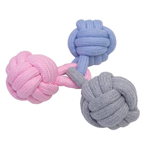 SNUGAROOZ 632726319335 Try Me Knot Rope Ball - 17,8 cm von SNUGAROOZ