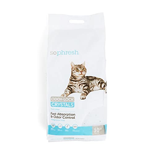 Odor-Lock Crystal Cat Litter, 30 lbs.-30 LBS von SO PHRESH