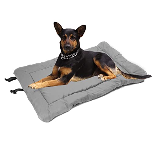 Faltbare wasserdichte Hundebett, Rutschhemmendes und Verschleißfestes Hundebett, Hundematte Geeignet für Outdoor Reisen und Camping, Auto, Hundekiste, Sofa, Boden von SOAI