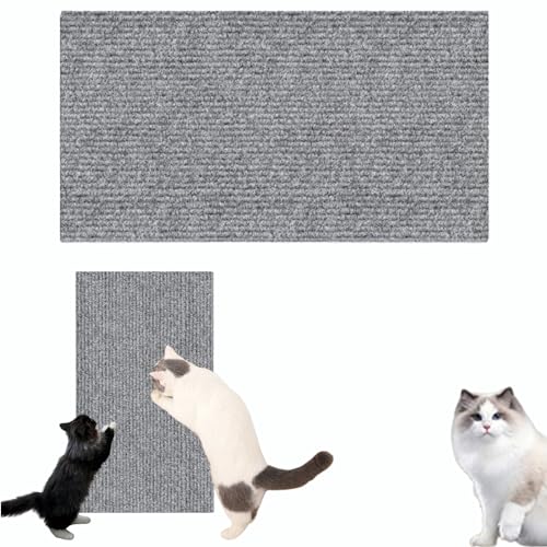 Self-Adhesive Scratching Mat,Cat Scratcher Adhesive, Self-Adhesive Scratching Mat, Beds, Blankets & Furniture for Cats, DIY Climbing Cat Scratcher, Climbing Cat Scratcher Sticker,klebematte für katzen von SOCLING