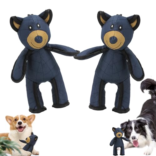 indestructible dog toy,Unbreaka Bear,Unbreaka-bear Für Starke Kauer,Unbreakable Bear,Unzerstörbares Hundespielzeug Quietschend Hunde Kauspielzeug,Unbreakable Bear Hunde,Unbreaka-bear Für Starke Kau von SOCLING