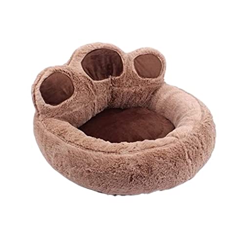 Hundekorb Hundebett Katzenbett Hundesofa Haustierbett Haustier Hund Katze Warmes Bett Winter Schönes Hundebett Weiches Material Haustiernest Niedlicher Pfotenzwinger Für Katzenwelpen Schlafsofas Hunde von SOCUY