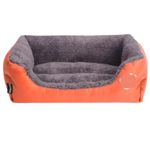 Hundekorb Hundebett Katzenbett Hundesofa Haustierbett für große Hunde, orthopädisches Hundebett, Schaumstoffsofa mit abnehmbarem, maschinenwaschbarem Bezug Hundekörbchen Haustierbett (Color : A, Siz von SOCUY