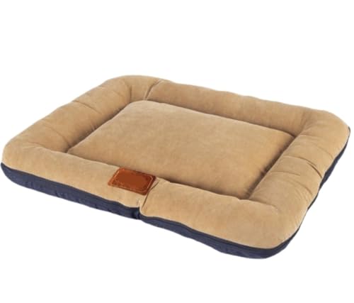 Hundekorb Hundebett Katzenbett Hundesofa Hundebett Für Kleine Mittelgroße Hunde. Hundebett Mit Wasserdichtem Bezug, Waschbar Und Kaubeständig Hundekörbchen Haustierbett (Color : B, Size : 70 * 55cm) von SOCUY