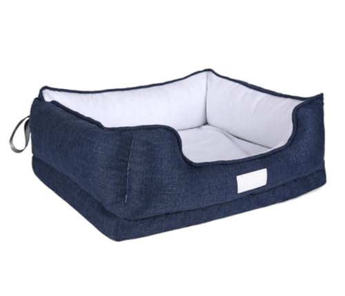 Hundekorb Hundebett Katzenbett Hundesofa Hundebett Für Kleine Und Mittelgroße Hunde, Luxuriöses, Äußerst Bequemes Sofa-Haustierbett Mit Abnehmbarem, Waschbarem Bezug Hundekörbchen Haustierbett ( Color von SOCUY