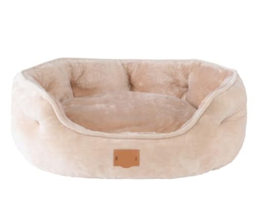 Hundekorb Hundebett Katzenbett Hundesofa Hundebett Für Mittelgroße Hunde, Eierbox, Hundebett, Abnehmbarer Bezug, Wendbar, Waschbar Hundekörbchen Haustierbett (Color : A, Size : 46 * 40 * 19cm) von SOCUY