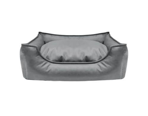 Hundekorb Hundebett Katzenbett Hundesofa Hundebett-Lounge, maschinenwaschbares Bett für Hunde, extra strapazierfähig, gepolsterte Seiten, Vintage-Hundemattenbetten Hundekörbchen Haustierbett (Color : von SOCUY