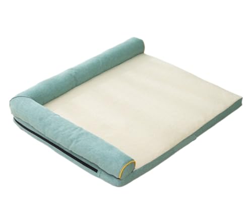 Hundekorb Hundebett Katzenbett Hundesofa Hundebett für große Hunde, Eierkiste, Schaumstoff-Sofa, Haustierbetten mit waschbarem Bezug, Hundebetten mit Futter Hundekörbchen Haustierbett ( Color : C , Si von SOCUY