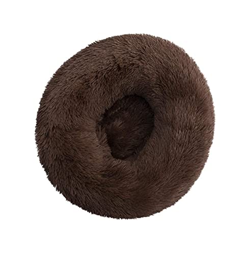 Hundekorb Hundebett Katzenbett Hundesofa Katzenbett, Donut, Haustierbett, Hund, Katze, Rund, Warm, Kuschelhütte, Weiches Welpensofa, Luxus-Katzenkissen, Schlafsack Hundekörbchen Haustierbett ( Color : von SOCUY