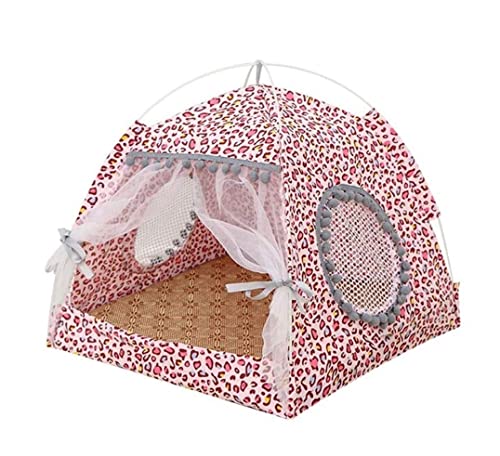 Hundekorb Hundebett Katzenbett Hundesofa Princess Home Haustierbett Für Hunde Luxus Four Seasons Zwingerhaus Mit Katzenkissen Bettmatten Für Welpen Tierbettwäsche Hundekörbchen Haustierbett ( Color : von SOCUY