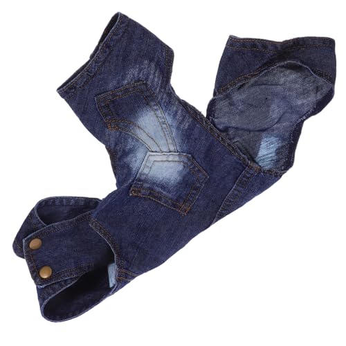 SOIMISS Haustier Jeans Overall Für Kleine Cowboyhose Aus Bequeme Hundekleidung Für Welpen Und Kleine Hunderassen von SOIMISS