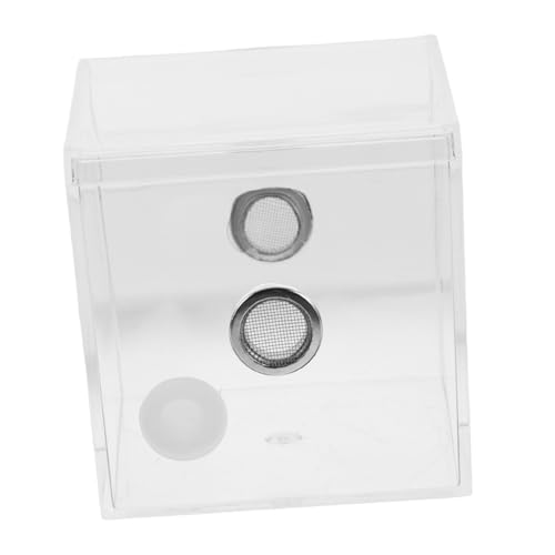 SOIMISS Insekten Habitat Box Transparente Fütterungsbox für Kleine Reptilien und Insekten Praktische Zucht und Pflege Lösung für Eidechsen und Mehr SOIMISS Insekten Habitat Box Transparente Fütterungsbox für Kleine Reptilien und Insekten Praktische Zucht und Pflege Lösung für Eidechsen und Mehr von SOIMISS