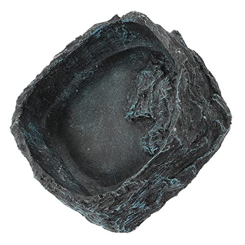 SOIMISS Reptilien Wasser und Futterschale aus Hochwertigem Harz für Schildkröten und Eidechsen Langlebig und Sicher für Haustiere Perfektes Futter und Trinkgefäß für Reptilien SOIMISS Reptilien Wasser und Futterschale aus Hochwertigem Harz für Schildkröten und Eidechsen Langlebig und Sicher für Haustiere Perfektes Futter und Trinkgefäß für Reptilien von SOIMISS