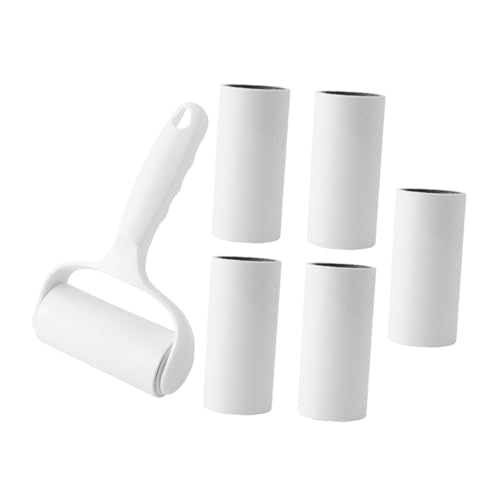 SOIMISS Tierhaarentferner Teilig mit Roller Ersatzrollen Extra Klebrige Fusselrolle für Kleidung Möbel Langlebig Handlich für Hunde und Katzenhaare Reinigungstool SOIMISS Tierhaarentferner Teilig mit Roller Ersatzrollen Extra Klebrige Fusselrolle für Kleidung Möbel Langlebig Handlich für Hunde und Katzenhaare Reinigungstool von SOIMISS