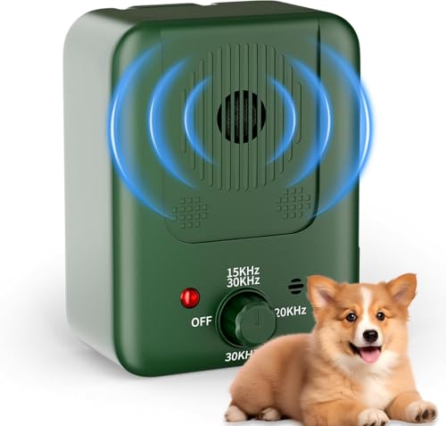 Anti Bell Gerät Hunde, 3 Modi Antibell Ultraschall Gerät, 33 Fuß Stopp Hundebell Gerät, IPX4 Wasserdichtes Anti-Bell-Mittel für Hunde das Training Großer Kleiner Hunde im Freien Innenbereich Antibell Anti Bell Gerät Hunde, 3 Modi Antibell Ultraschall Gerät, 33 Fuß Stopp Hundebell Gerät, IPX4 Wasserdichtes Anti-Bell-Mittel für Hunde das Training Großer Kleiner Hunde im Freien Innenbereich Antibell von SOLITUZURODE