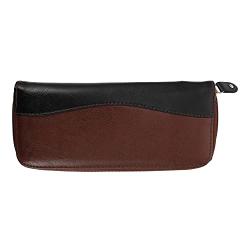 SOLUSTRE 1stk Scherentasche Friseurschere Tasche Clipper-Organizer Für Friseur Friseurkoffer Für Schermaschinen Und Zubehör Friseurtasche Für Schere Taschenhalfter Leder Tragbar Scherensatz von SOLUSTRE