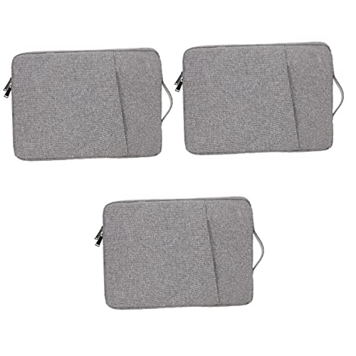 SOLUSTRE 3st Laptoptasche Tablet-träger Computer-abdeckungstasche Tasche Für Tablets Business-Tasche Tablet-hülle Notebook-Computer-gehäuse Aktentasche Reisen Draussen Polyester Bürotasche von SOLUSTRE