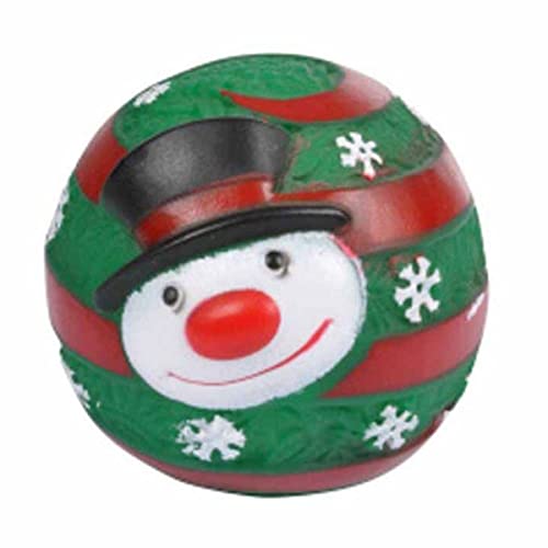 SONDEY Paris Prix Ball für Hunde, Schneemann, 9 cm, Grün von SONDEY