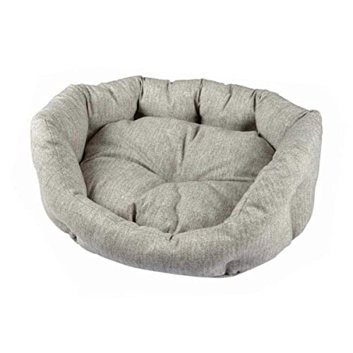 SONDEY Paris Prix Hunde- & Katzenbett, rund, 55 cm, Leinen von SONDEY