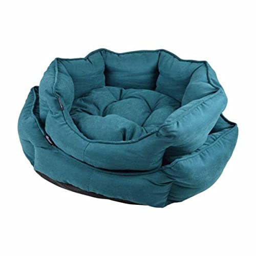 SONDEY Paris Prix Hunde- und Katzenbett, weich, 60 cm, Smaragd, 2 Stück von SONDEY