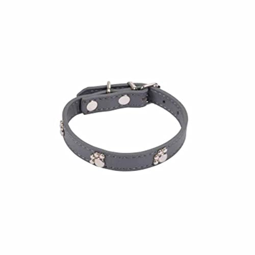 SONDEY Paris Prix Hundehalsband, Pfoten, 30 cm, Anthrazit von SONDEY