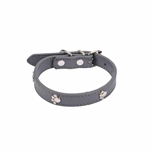 SONDEY Paris Prix Hundehalsband, Pfoten, 35 cm, Anthrazit von SONDEY