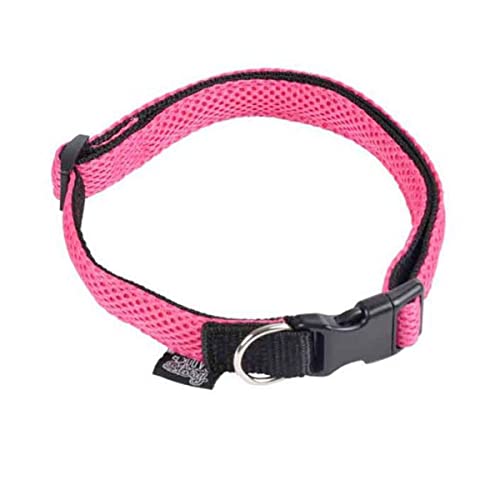 SONDEY Paris Prix Hundehalsband, atmungsaktiv, Mesh, 25 – 35 cm, Rosa von SONDEY