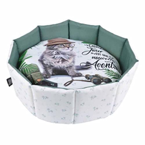 SONDEY Paris Prix Katzenbett, rund, 48 cm, Weiß von SONDEY