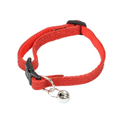 SONDEY Paris Prix Katzenhalsband mit Glöckchen, 30 cm, Rot von LOVE STORY