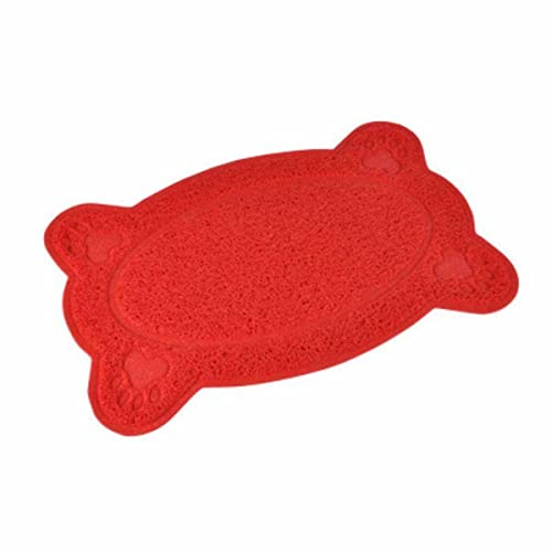 SONDEY Paris Prix Teppich für Hunde und Katzen, oval, 40 cm, Rot von SONDEY