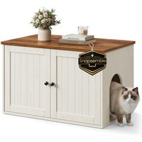 SONGMICS HOME Katzenklo-Schrank,superschnelle Montage Katzenschrank, Katzenhaus SONGMICS HOME Katzenklo-Schrank,superschnelle Montage Katzenschrank, Katzenhaus von SONGMICS HOME