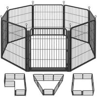 SONGMICS Flexibles Freigehege aus Rostfreiem Metall mit Tür, für Indoor und Outdoor L-XXL L SONGMICS Flexibles Freigehege aus Rostfreiem Metall mit Tür, für Indoor und Outdoor L-XXL L von SONGMICS