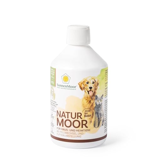 Naturmoor für Hunde 500 ml - reines Naturprodukt für Tiere ohne Zusätze - aus dem österreichischen Familienbetrieb SonnenMoor seit 1972 von SonnenMoor