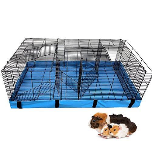 SOONHUA Hamster Meerschweinchen Käfigeinlagen Waschbar Meerschweinchen Pee Pads Wasserdicht Oxford Tuch Boden für Haustier Habitat Käfig von SOONHUA