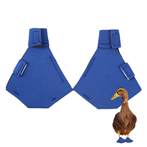 Haustier-Enten-Schuhe | Tragbare Duck Booties Daily Walking Booties Schuhe | rutschfeste Schuhe Geflügel Bekleidungszubehör Soptec von SOPTEC