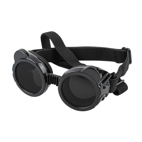 SOUTHJIELING Hundebrille für mittelgroße und kleine Hunde, wasserdicht, winddicht, anpassbare Haustierbrille von SOUTHJIELING