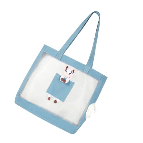 SOUTHJIELING Katzen-Handtasche, Hundetragetasche, Netztasche, Hunde, Outdoor, Camping, Handtasche, Reisetasche, faltbare Tragetaschen, Hundezubehör von SOUTHJIELING