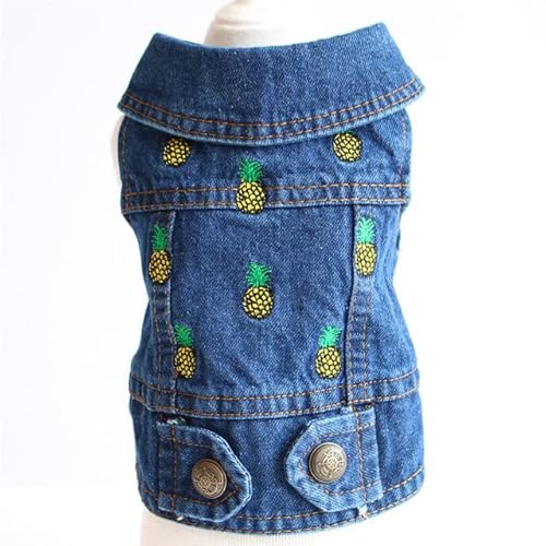 Denim Katze Kleidung Für Katzen Katze Mantel Jeans Mantel Casual Outfits Kleidung Für Kätzchen Kleine Hunde Chihuahua Französisch Bulldogge von Sozy