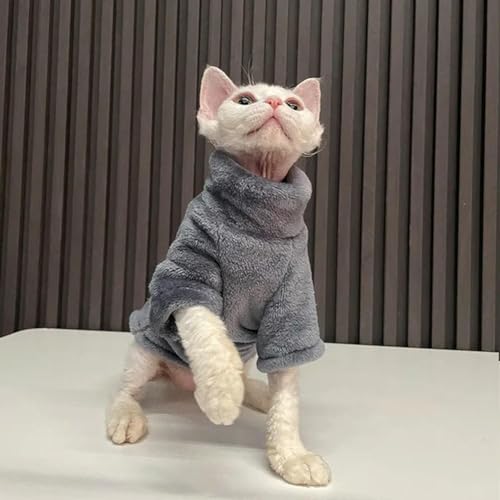 Haarlose Katze Pullover Winter Verdickung Warme Sphynx Kleidung Home Bequeme Winter Hund Kleidung für Kleine Hunde von Sozy